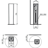 CONCA POSTUMENT DO UMYW. ZAOKR. SILK WHI