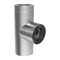 Trójnik 87' JEREMIAS DWV11 180 x 180 x 180 do odprowadzania spalin