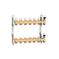 Zespół rozdzielaczy. 1" x 13 wyjść 3/4" GZ