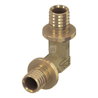 Kolano 90' TECE flex, mosiądz, 50 mm (zz x zz)