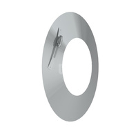 Kołnierz przeciwdeszczowy fi 80 mm JEREMIAS 360-TWIN31 stal nierdzewna