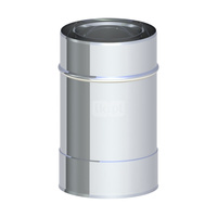 Rura JEREMIAS 360-TWIN04 z uszczelką 80/125 mm, długość 250 mm