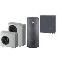 Pakiet 1 - Pompa ciepła powietrzna powietrze-woda monoblok TERMET Heat Platinum 8 EVI/DC 6.1 kW 230 V + Zasobnik c.w.u. TERMET AQUA 200 + Moduł hydrauliczny T-Box 13 Pro PG HP