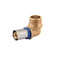 Kolano PERFEXIM 734, mosiądz, 16 x 3/4'' (zz x GZ)