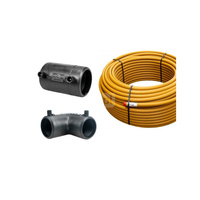 Komplet rura PE32 (20m) + mufa + kolano