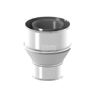 Element rozszerzający twin fi80/125-100/150mm z uszczelką
