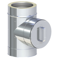 Element rewizyjny fi 130mm z wyjściem okrągłym