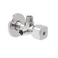 Zawór wodny ARCO VITAQ A80 Twin Mac kątowy antykamienny GZ 1/2'' x GZ 3/8''