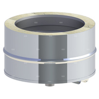 Naczynie na sadze z izlolowaną miską kondensacyjną fi 180mm (1,0) odpływ w dół