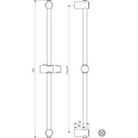 IDEALRAIN Drążek M 7