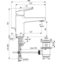 CERAPLAN BATERIA UMYWALKOWA H90 RMTD PU/MT 5L