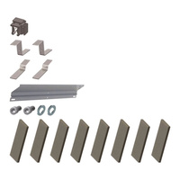 START - zestaw podstawowy 1 rząd do dachu płaskiego,  zawiera:– 1 klips do mocowania przewodu elektrycznego DC (0020228533)– ws