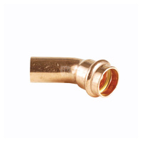 Łuk jednokielichowy 45' IBP PG 5040 do gazu, Cu, 42 mm (ML)