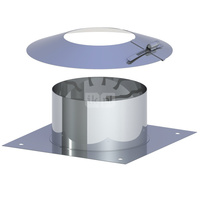 Króciec dylatacyjny z kołnierzem fi80mm 