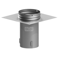 Płyta dachowa przepustowa JEREMIAS ZU10275 fi 150 mm stal nierdzewna