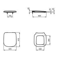ESEDRA DESKA WOLN. KRÓTKA, ZAW. METAL.