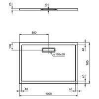 ULTRAFLAT NEW BRODZIK 100X70 PROS.