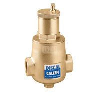 DISCAL - Separator powietrza. Przyłącza z gwintem wewnętrznym z odwodnieniem 1"