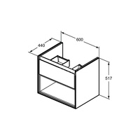 C.AIR SZAFKA 60X44 GLG&MWH