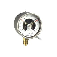 Manometr z rurką Bourdona AFRISO RF kontaktowy magnetyczny MK1 0/160 bar radialne G1/2B fi 100 mm, kl. 1,0%