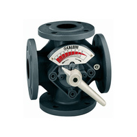 Zawór czterodrogowy mieszający z przepustnicą DN125