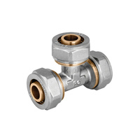 Trójnik PERFEXIM 60A mosiądz niklowany 20 mm (zz x zz x zz)