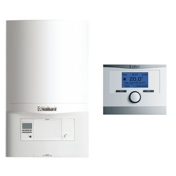 Pakiet - Kocioł gazowy dwufunkcyjny VAILLANT VCW 236/5-3 ecoTEC pro kondensacyjny wiszący 5.7 - 20 kW + RegulatormultiMATIC 700