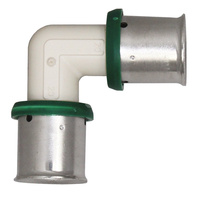 Kolano 90' HERZ, PPsu, 26x3 (zacisk)