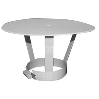 Parasol JEREMIAS TWIN28A stal nierdzewna fi 130/180 mm