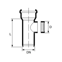 Nakrętka czyszczaka DN110 zapas.