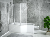 Parawan  3-skrzyd  130cmxh=140cm AMBITION PREM 3S -BESCO