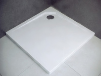 Brodzik kwadratowy 80x80x2 ACRO ULTRASLIM-BESCO
