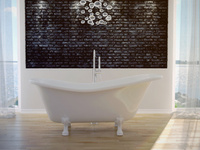 Wanna wolnostojąca OTYLIA 170X77 łapy białe - BESCO