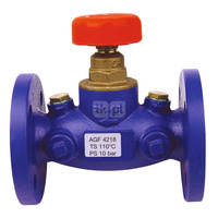 Zawór odcinający HERZ STRÖMAX-AGF żeliwo DN 25 11 Kvs kołnierz x kołnierz