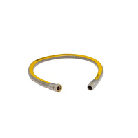 Wąż do gazu PERFEXIM PHA-251/2 ze złączem gwintowanym DN 12 GW x GZ 1250 mm, oplot: PCV