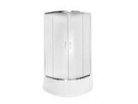 Kabina półokrągła MODERN 90x90x165 szkło SZRON-BESCO