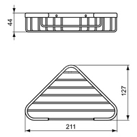 IOM KOSZYK SILK BLACK CNR