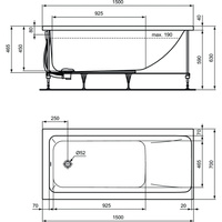 CONNECT AIR WANNA 150X70 Z PANELAMI