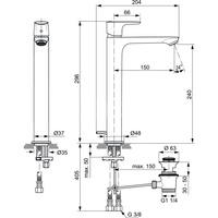 CONNECT AIR BATERIA UMYWALKOWA SLM WYS. GLD