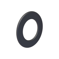 Rozeta maskująca Okrągły JEREMIAS FERRO1422 stal, średnica wewnętrzna 160 mm, kolor czarny