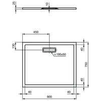 ULTRAFLAT NEW BRODZIK 90X75 PROS. SILK