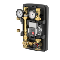 Grupa pompowa FLAMCO MEIBES GZ gazowy walcowy x GW gazowy walcowy 1 1/2 cala (40) x DN 25 Kvs5.8, z izolacją, z zaworem trójdrożnym