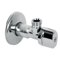 Zawór wodny ARCO VITAQ A80 Metallic kątowy antykamienny GZ 1/2'' x GZ 1/2''