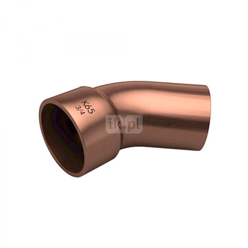 Łuk 45' IBP K5040, Cu, 7/8'' (ML)