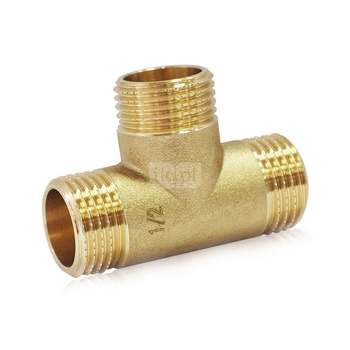 Trójnik FITTING NORMAL mosiądz 1/2'' GZ