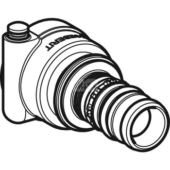 Złączka przejściowa GEBERIT Mepla do Compact MS, mosiądz x DN 20 (compact ms x końcówka wciskowa)