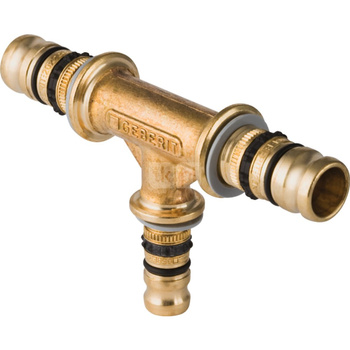 Trójnik GEBERIT Mepla mosiądz 32 mm x 26 mm x 32 mm (końcówka wciskowa)