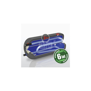 Wymiennik c.w.u. poziomy typu WGJ-g - izolacja termiczna: pianka polistyrenowa WGJ-g max z podwójną wężownicą 120l