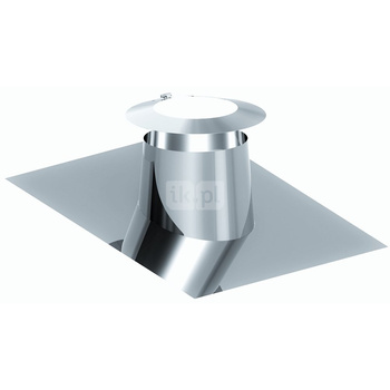 Przejście przez dach 5st. - 15st. z płaszczem ołowianym i kołnierzem fi100/150mm 