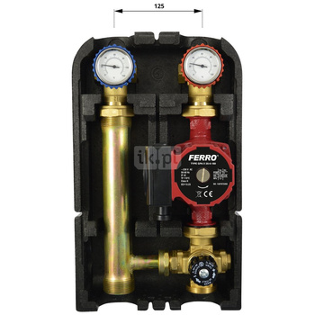 Grupa mieszająca GZ 6/4" z zaworem termostatycznym i pompą GPAII